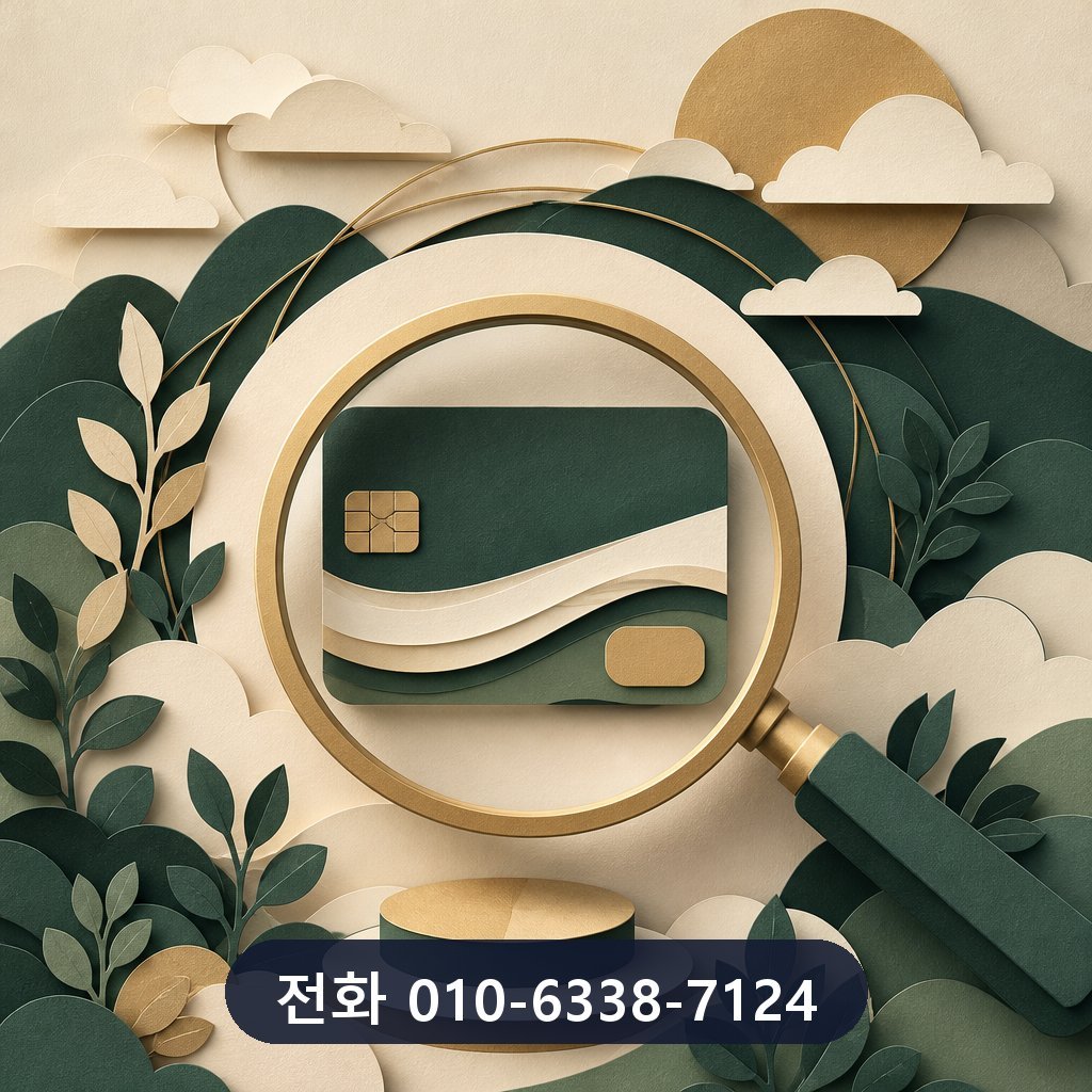 카드 포인트 현금화 한도 확인 이미지